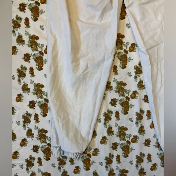 American Rag Off-White and Blue 100% Cotton Joggers Size L - Picture 14 of 16